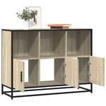 vidaXL Buffet chêne sonoma 100x35x76 cm bois d'ingénierie