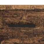 vidaXL Cabinet de chevet avec tiroir Bois ancien 40 x 35 x 47.5 cm