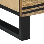 vidaXL Cabinet de chevet avec tiroir Marron 40 x 33 x 46 cm