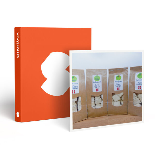 SMARTBOX - Coffret Cadeau Assortiment de guimauves aux plantes et fleurs livré à domicile -  Gastronomie