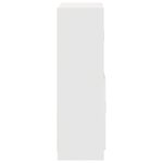 vidaXL Ensemble d'armoires de cuisine 2 Pièces blanc bois d'ingénierie