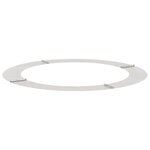 vidaXL adapté pour anneaux d'arbre plats 5 Pièces Argent Ø90 / 120 cm