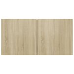vidaXL Ensemble de meubles TV 4 Pièces Chêne sonoma Bois d'ingénierie