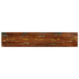 vidaXL Dessus de table 140x30x3 8cm rectangulaire bois massif récupéré