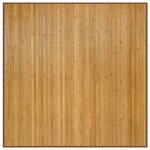 vidaXL Tapis carré naturel 100x100 cm bambou