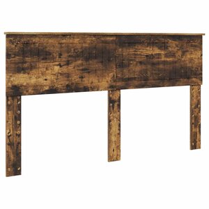 vidaXL Tête de lit Chêne fumé 160 cm Bois d'ingénierie