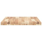vidaXL Dessus de bureau non traité 80x60x4 cm bois d'acacia massif
