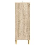 vidaXL Buffet Chêne Sonoma 33 x 34 5 x 90 cm Bois d'ingénierie