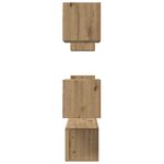vidaXL Ensemble meuble TV 6 Pièces Chêne artisanal Bois d'ingénierie