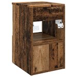 vidaXL Armoire de salle de bain Bois ancien 30 x 44 5 x 50 cm