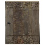 vidaXL Armoire de salle de bain murale 38x33x48cm bois massif manguier