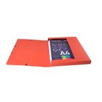 Boite De Classement Exabox Dos 25mm Carte Lustrée Scotten - A4 - Couleurs Assorties - X 10 - Exacompta