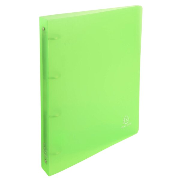 Classeur 4 Anneaux 30 Mm Polypropylène Chromaline - A4 Maxi - Vert - X 10 - Exacompta