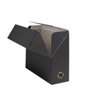 Boîte de transfert OfficeByMe dos 90mm - Noir x 5 EXACOMPTA