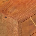 vidaXL Table de chevet 43 x 30 x 58 cm Bois de manguier massif