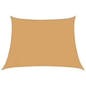 vidaXL Voile d'ombrage 160 g/m² trapèze gris clair 4/5x3 m PEHD