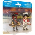 Playmobil - 70273 - capitaine pirate et soldat