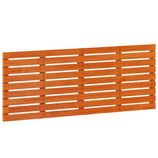 vidaXL Tête de lit murale 166x3x63 cm Bois massif de pin