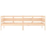 vidaXL Lit de jour bois de pin massif 80x200 cm