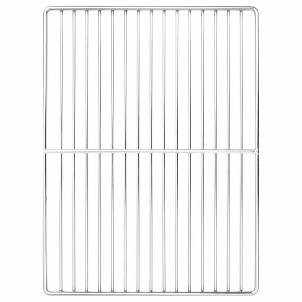 vidaXL Grille de barbecue Argenté 40 x 30 cm Acier inoxydable