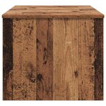 vidaXL Table basse Bois ancien 80 x 50 5 x 42 5 cm Bois d'ingénierie