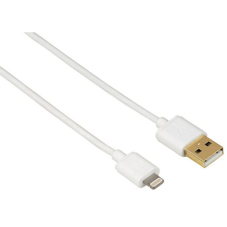 Câble USB 2.0/Lightning, 1,50 m, double blindage, blanc