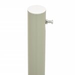 vidaXL Auvent latéral rétractable de patio 140x300 cm Noir