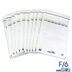 Lot de 10 enveloppes à bulles pro+ blanches f/6 format 210x335 mm