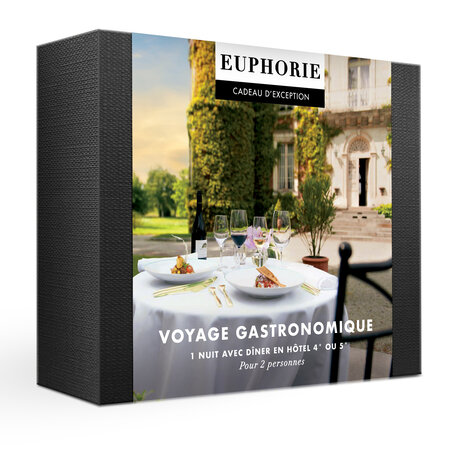 Smartbox - coffret cadeau - voyage gastronomique