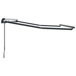 vidaXL Cadre de auvent Anthracite 3.5 x 2 m Métal