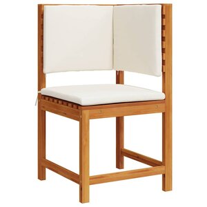 vidaXL Chaise de jardin Marron 50 x 50 x 91cm Bois d'acacia massif