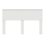 vidaXL Tête de lit Blanc 160 cm Bois d'ingénierie