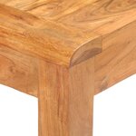 vidaXL Table console 110x40x76cm Bois d'acacia massif et finition miel