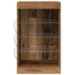 vidaXL Buffet Bois ancien 41 x 37 x 67 cm Bois d'ingénierie