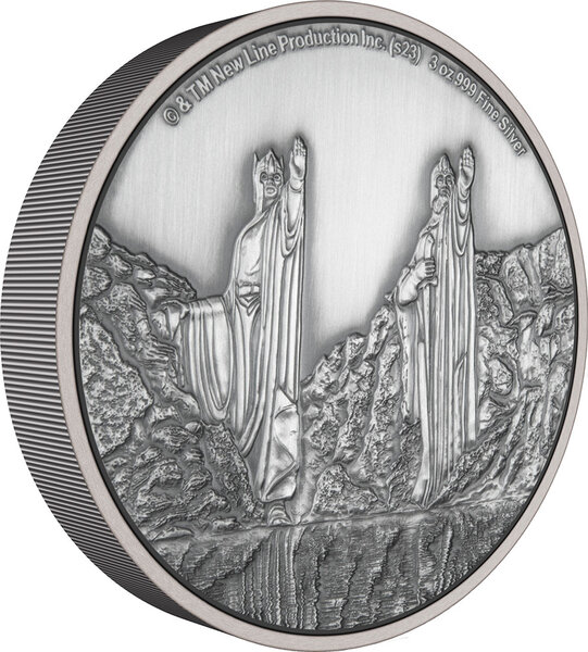 Pièce de monnaie en argent 10 dollars g 93.3 (3 oz) millésime 2023 argonath