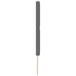 vidaXL Tête de lit avec tête de lit Gris clair 160 cm Tissu côtelé