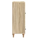 vidaXL Buffet Chêne Sonoma 66 x 34 5 x 95 cm Bois d'ingénierie