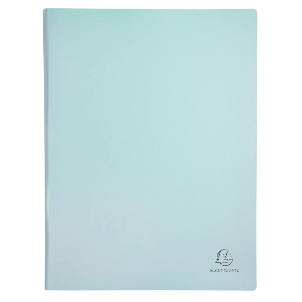 Protège-documents En Polypropylène Semi Rigide Aquarel 100 Vues - A4 - Couleurs Assorties - X 12 - Exacompta