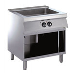 Sauteuse electrique multifonction pro 900 - l 400 à 800 mm - combisteel -  - acier inoxydable800 mm 800x700x850mm