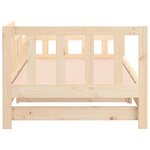 vidaXL Lit coulissant sans matelas 2x(80x200) cm Bois de pin massif
