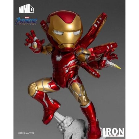Figurine - IRON STUDIOS - Mini Co. Deluxe - Marvel's Avengers : Iron-Man -  PVC - 20 cm - La Poste