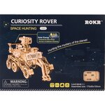 Robotime kit de maquette de voiture à énergie solaire curiosity rover