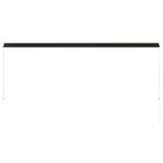 vidaXL Auvent rétractable 350x150 cm Anthracite