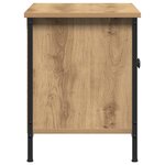 vidaXL Meuble TV chêne artisanal 100 x 35 x 45 cm Bois d'ingénierie