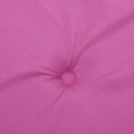 vidaXL Coussins de chaise de jardin lot de 6 rose 50x50x4 cm tissu