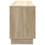 vidaXL Meuble TV Chêne Sonoma 150 x 31 x 47 cm Bois d'ingénierie