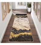 Tapis d'intérieur GOLD 80 x 150 cm - Noir