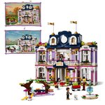 LEGO 41684 Friends Le grand hôtel de Heartlake City  Jeu de Construction, Maison de Poupée Hiver et Été