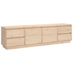 vidaXL Meuble TV 176x37x47 5 cm Bois de pin massif
