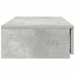 Tiroirs de lit vidaXL Gris béton 75x36 5x16 5 cm en bois manufacturé